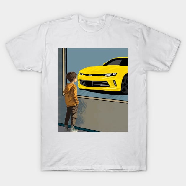 Chevrolet Camaro Kids Dream T-Shirt by Rebellion Store